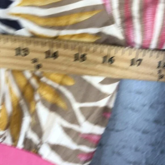 Voy Avara Dress Womens Small Multicolor Puff Sleeve Tiered Boho Festival NEW - Picture 4 of 16